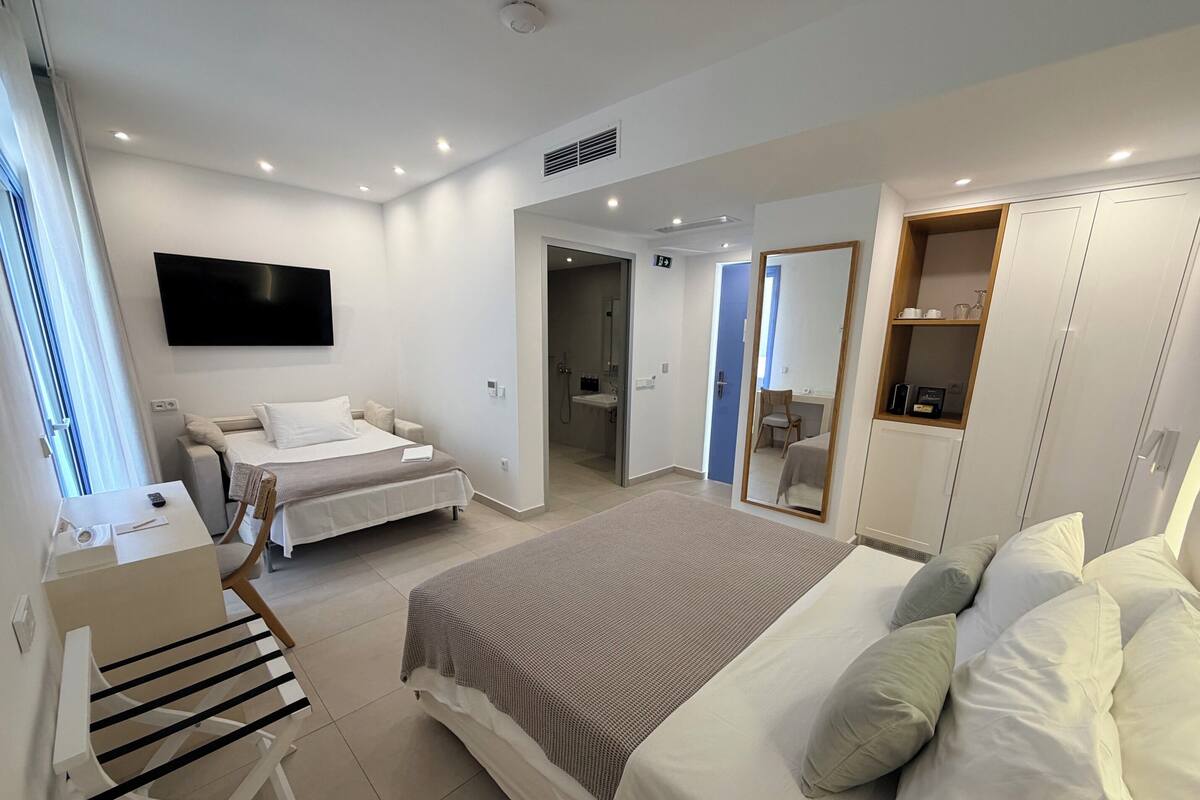 Chambre Supérieure, vue ville | Literie de qualité supérieure, mini-bar avec articles gratuits