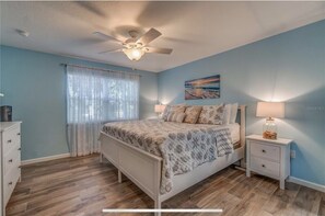 2 bedrooms, iron/ironing board, free WiFi, bed sheets
