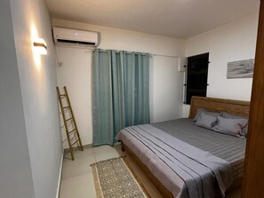 2 dormitorios, tabla de planchar con plancha, wifi y ropa de cama