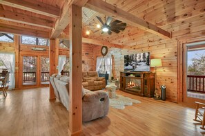 Smart-TV, Kamin, Videospiele, Drucker