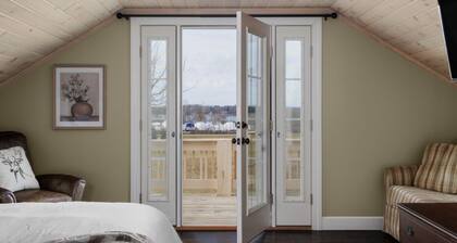 Updated home near river with large yard