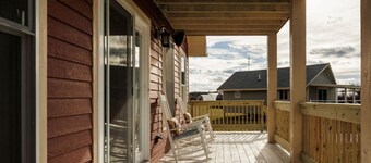 Updated home near river with large yard