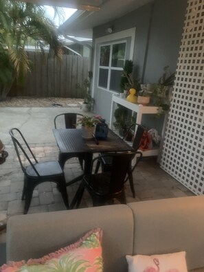 Outdoor dining