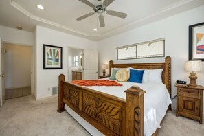 3 bedrooms, desk, iron/ironing board, free WiFi