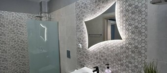 Family size apartment 45 sq.m, 5 min away fto the AGIA BARBARA springs