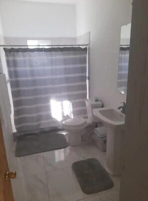 Savon, shampooing, papier de toilette