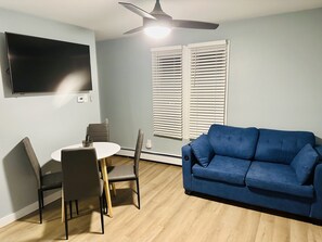Living area - Beachy vibe/ Historic building with short walk to all that OC has to offer!!! (Ocean City)