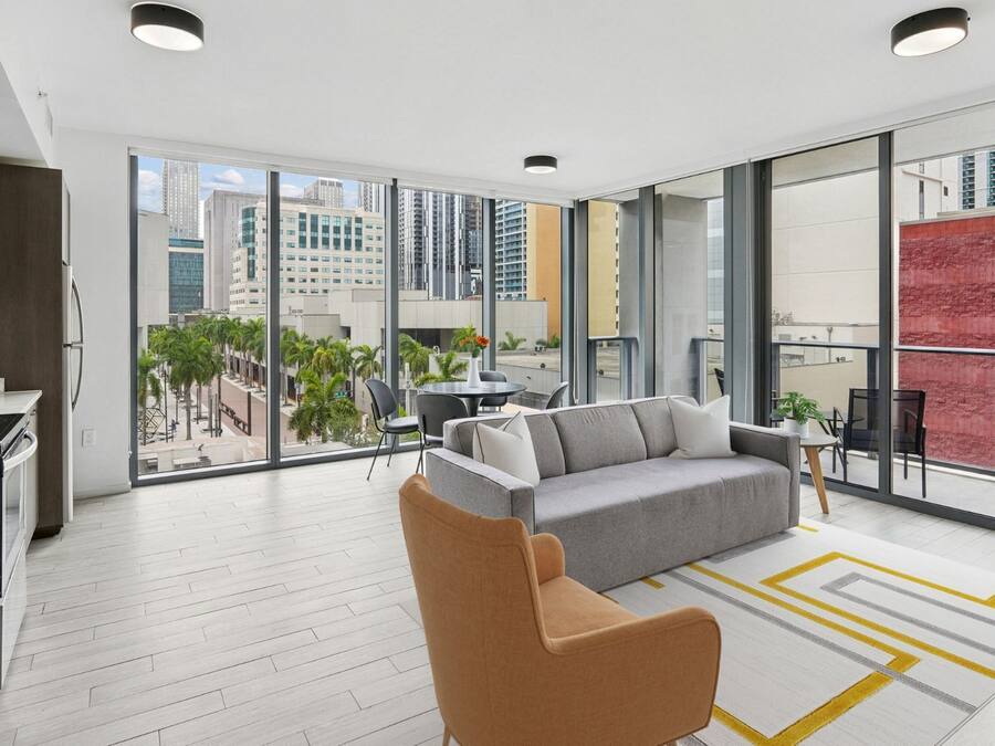 Appartement, 3 chambres | Coin séjour | TV connectée, baby-foot, table de tennis de table