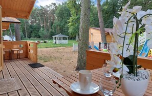 Terrace/patio - Stunning home in Pobierowo with kitchen (Pobierowo)
