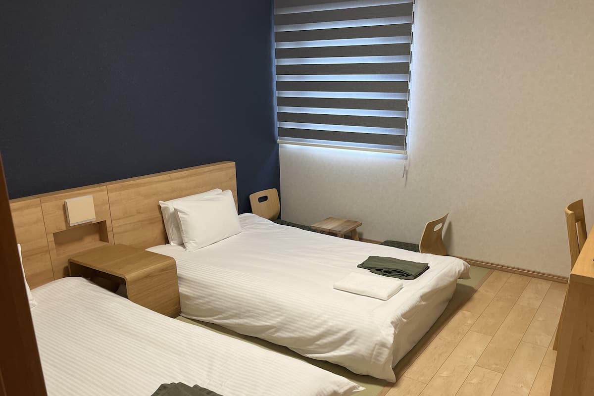 Basic Double or Twin Room | Iron/ironing board, free WiFi, bed sheets