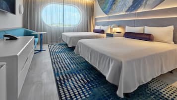 1 bedroom, in-room safe, iron/ironing board, free cots/infant beds