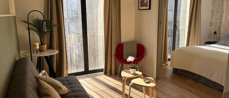 1 chambre, chambres insonorisées, fer et planche à repasser, Wi-Fi