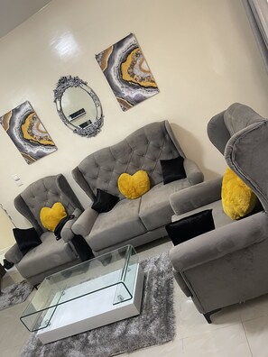 Living area - Appartement le Confort à Ngor Almadies-proche de la Plage et vie Nocturne (Dakar)