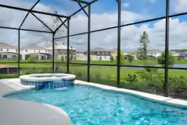 Piscine chauffée