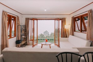 ดีลักซ์วิลล่า, 1 ห้องนอน | บริเวณนั่งเล่น