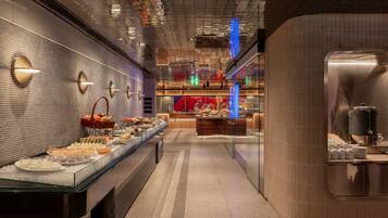 Daily buffet breakfast for a fee