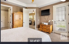 2 slaapkamers, een strijkplank/strijkijzer, wifi, beddengoed