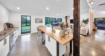 Escape to a unique house located in the world-renowned surf spot of Bells Beach!