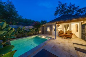 华丽别墅, 1 间卧室, 私人游泳池 | 露台