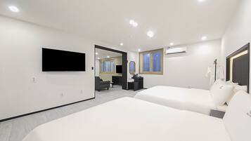 1 bedroom, desk, soundproofing, free WiFi