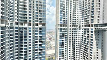 Comfort-Apartment, Nichtraucher, Poolblick | Blick vom Balkon