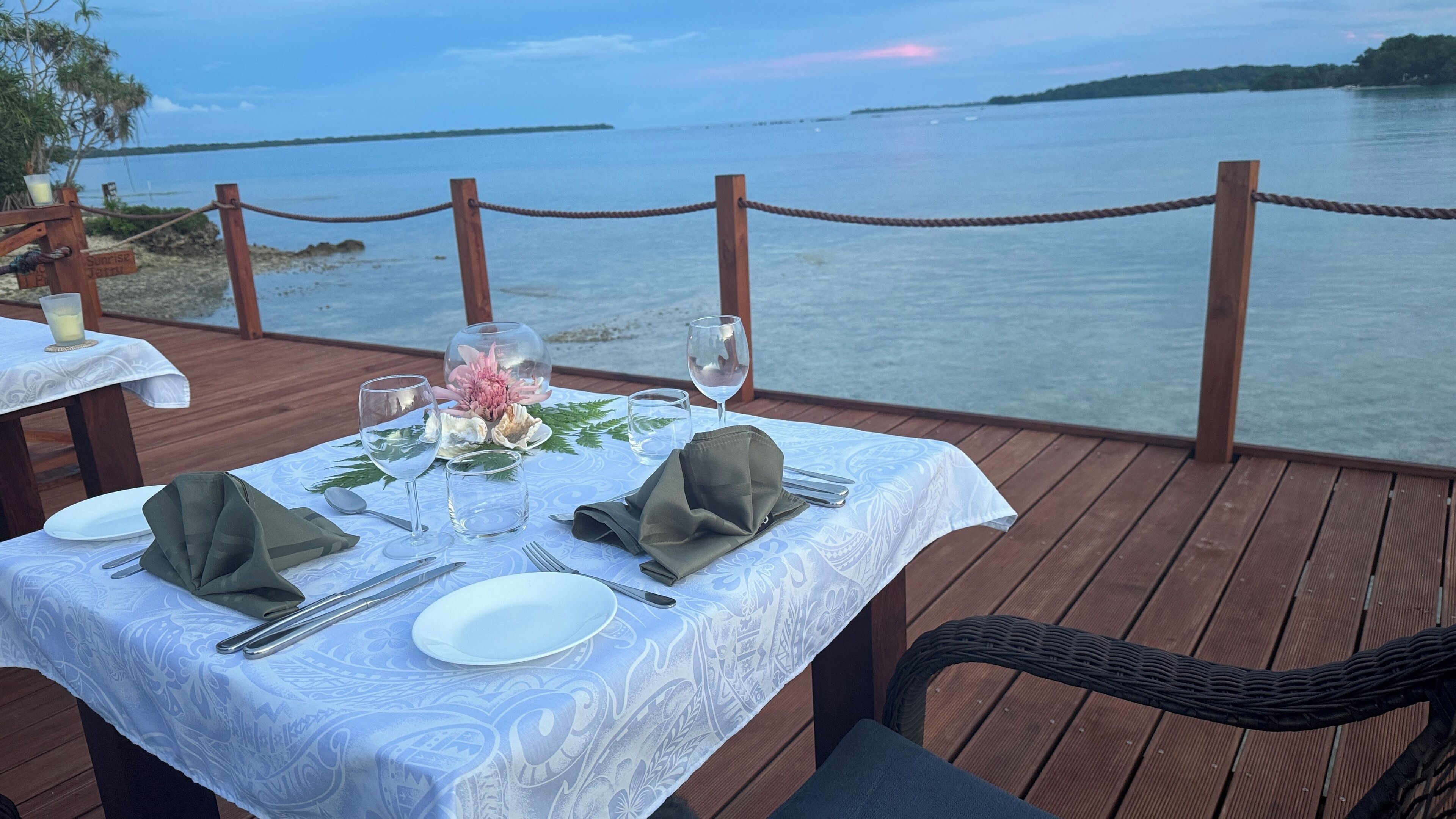 Couples dining