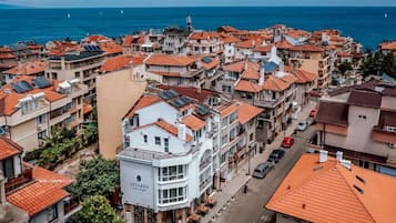 Façade de l’hébergement