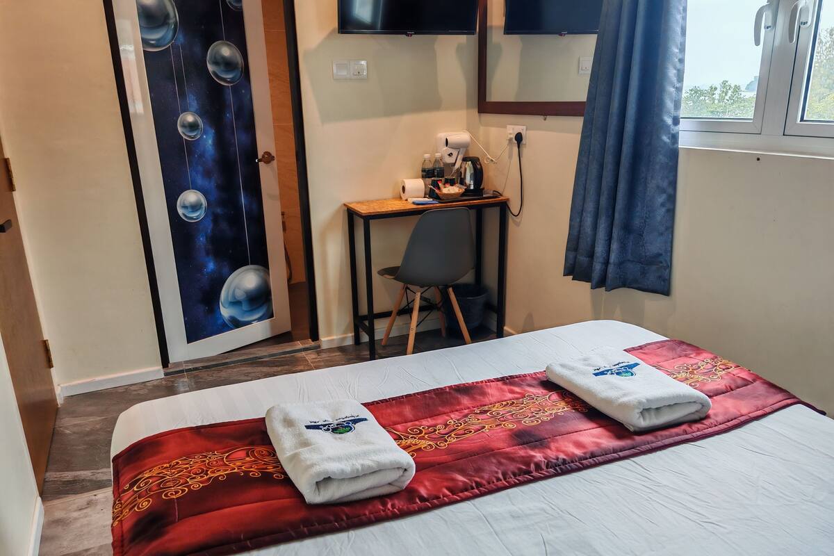 Phòng Tiêu chuẩn, 1 giường cỡ queen | Bộ trải giường bằng vải cotton Ai Cập, bộ đồ giường cao cấp 