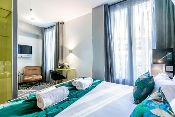 1 bedroom, minibar, laptop workspace, free WiFi