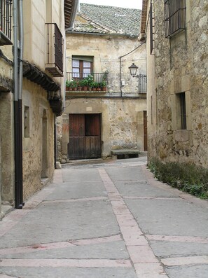 Property grounds - El Mirador de la Cigüeña: Large Eco-Retreat near Segovia with Stork Views (Torrecaballeros)