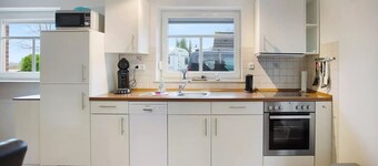 The Nordbusch apartment in the idyllic harbor village of Nesse is perfect for an unforgettable vacation with your loved ones.