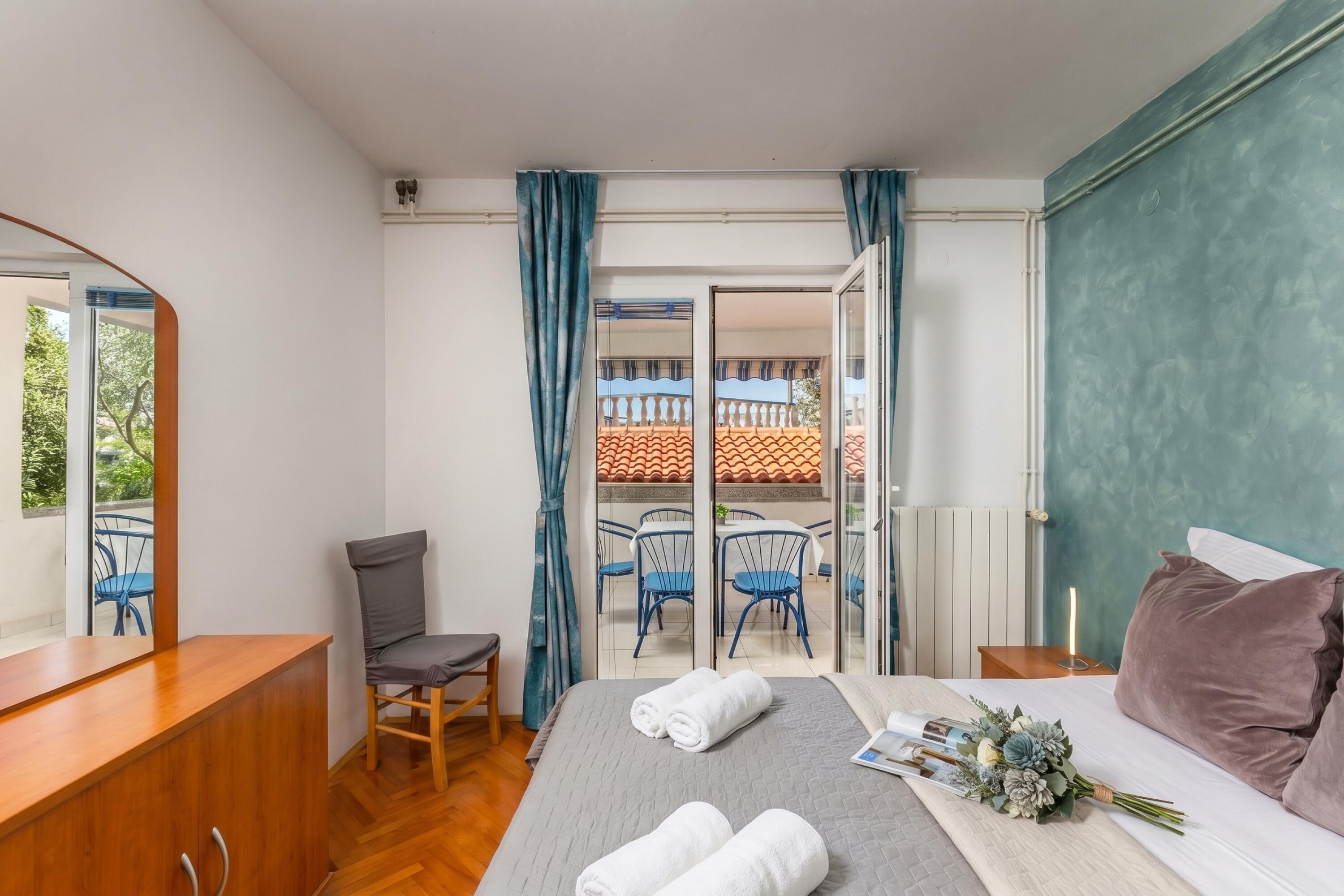 Appartement Familial, 2 chambres, 2 salles de bains, vue mer (Family Resort Santa Maria I Apartment)