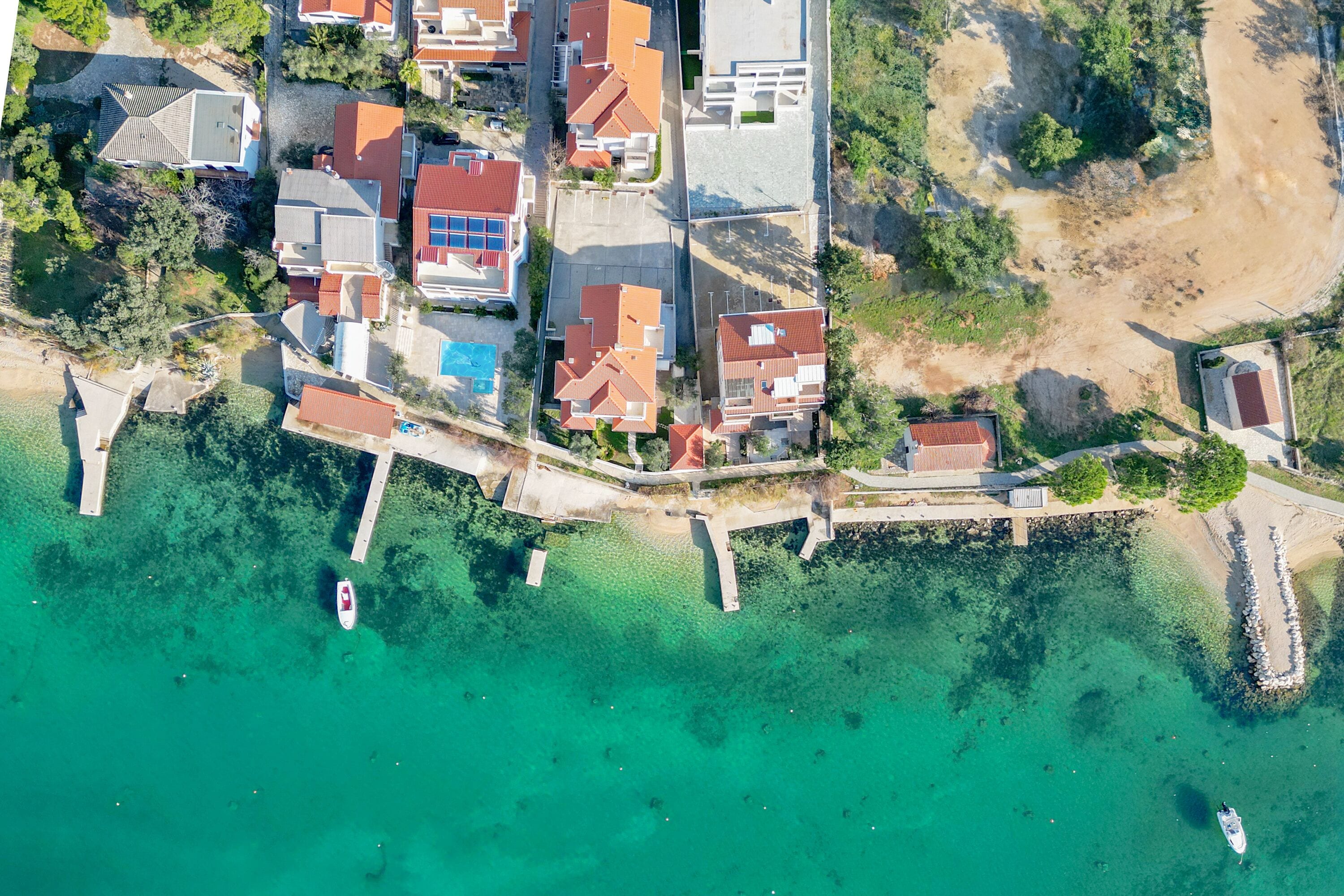 家庭公寓, 多间卧室, 双浴室, 临海 (Family Resort Santa Maria I Apartment) | 鸟瞰图