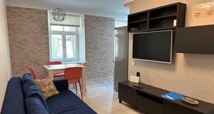 Excellent spot in Art Noveau style building close to the river and Old Town