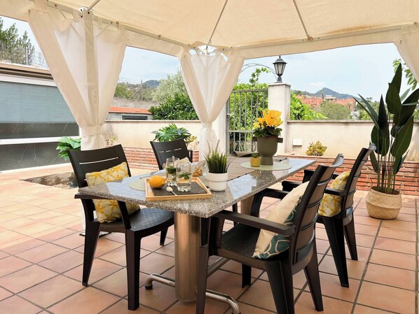 Restauration en plein air