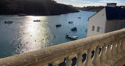 Appartement 2* Ă Sauzon, terrasse, 4 pers.