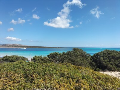 two-room apartments with terrace 400 meters from the beach 