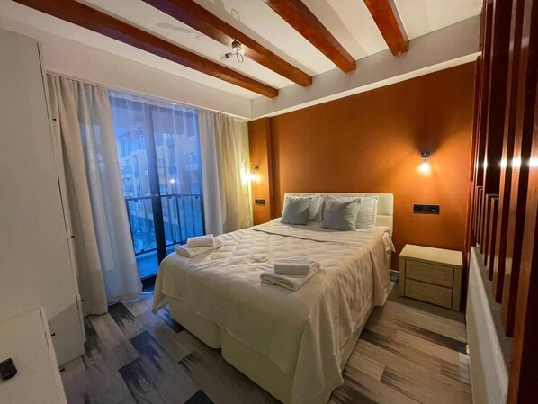 公寓 | 1 多间卧室、熨斗/熨衣板、免费 WiFi、床单