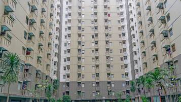 Voorkant van accommodatie