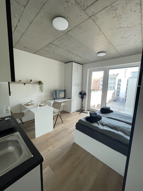 1 bedroom, iron/ironing board, WiFi, bed sheets - Relax apt. Brno - centrum
(Jihomoravský kraj)