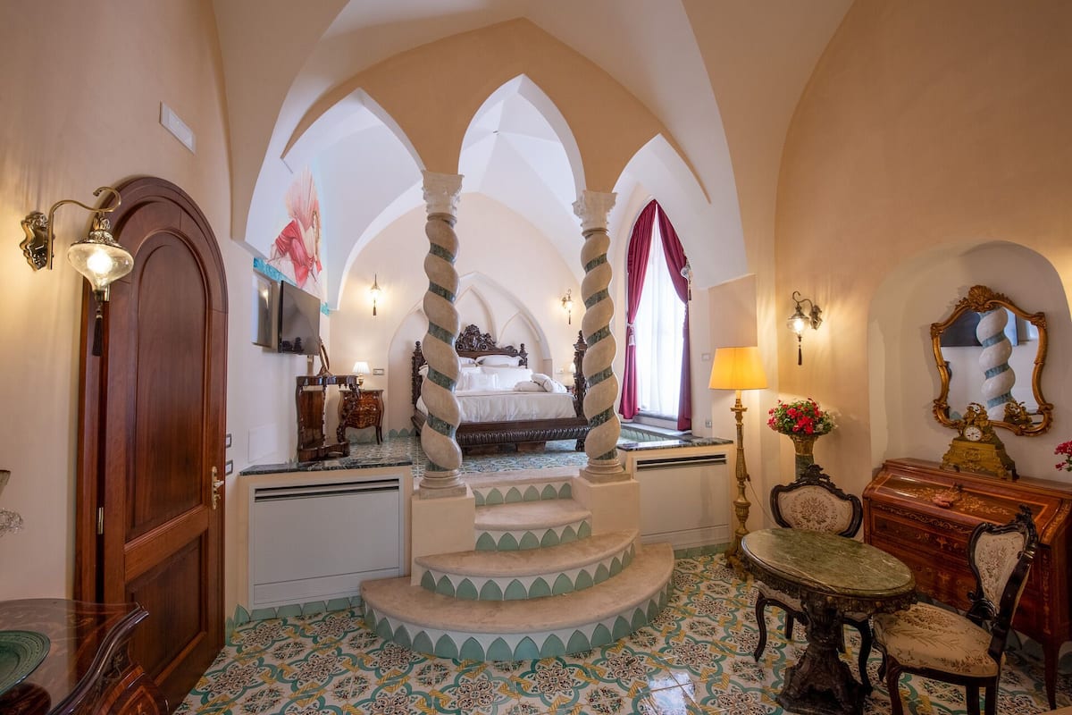 Quarto superior, vista para o mar | 1 quarto, roupas de cama premium, edredons de pluma