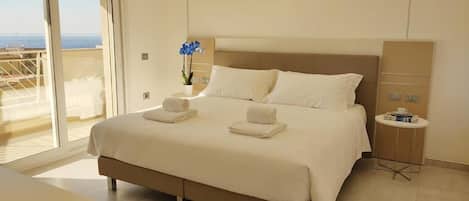 1 bedroom, premium bedding, down comforters, in-room safe