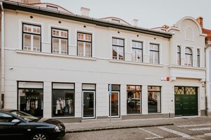 Fachada de la propiedad