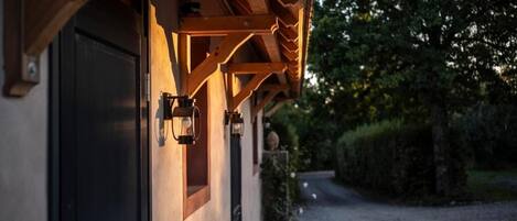 Fassade der Unterkunft