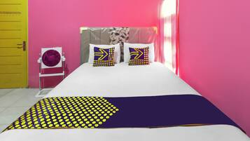 標準雙人房 | 書桌、免費 Wi-Fi、床單