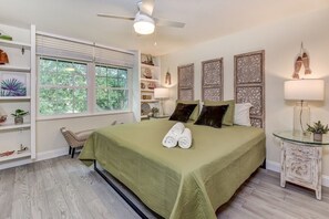 2 chambres, fer et planche à repasser, Wi-Fi, draps fournis