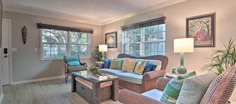 Dog Friendly Home by Flagler Avenue! Fenced Yard and Garage! Walk to the Beach!