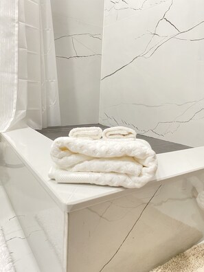 Bathroom - New Beautiful Studio in Margate with pool, kayaks and boat ramp.  (Margate)