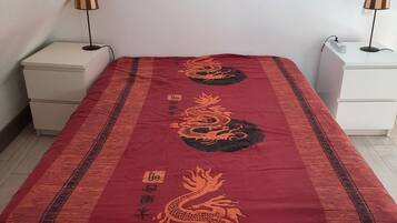 2 chambres, draps fournis