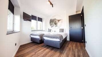 2 slaapkamers, wifi, beddengoed